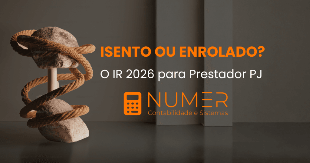 O IR 2026 para Prestador PJ