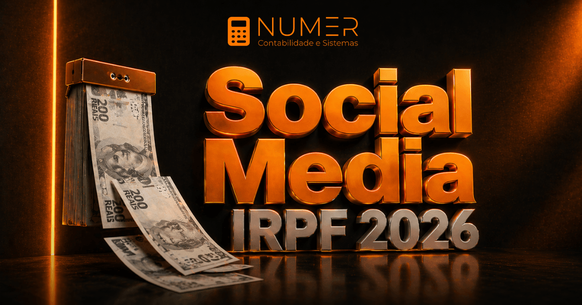 Social Media no IRPF 2026 Declare Múltiplos Clientes
